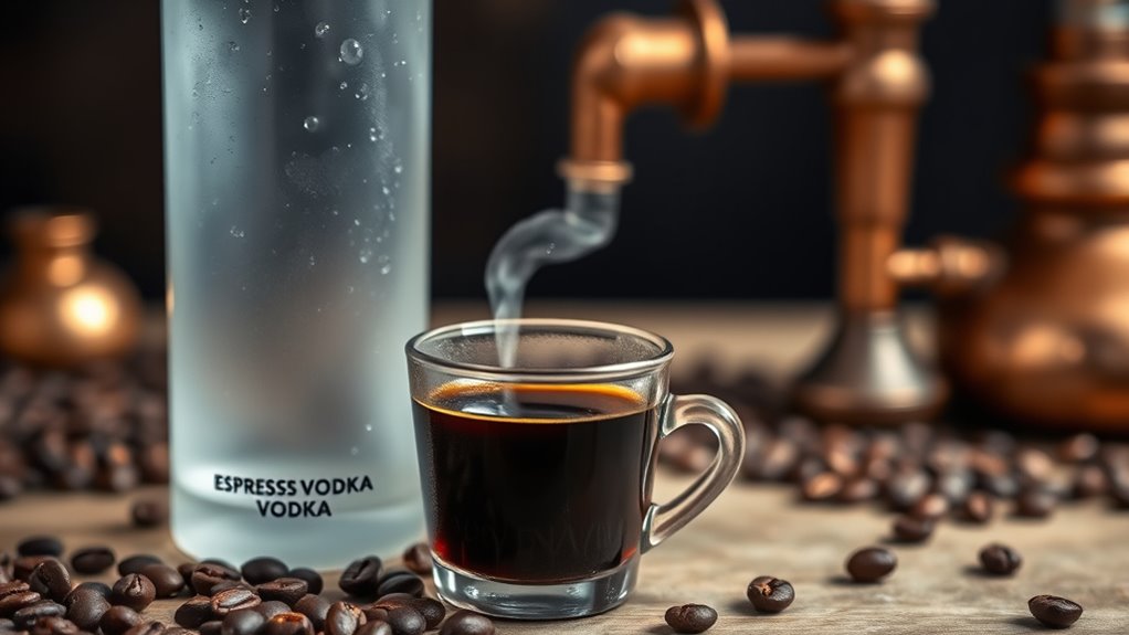 infused coffee flavored spirit