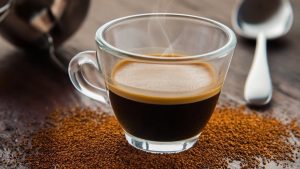 instant espresso caffeine content