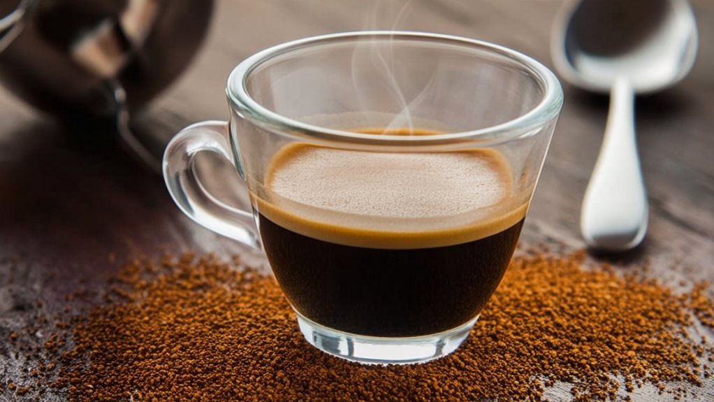 instant espresso caffeine content