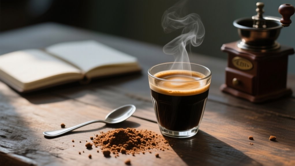 instant espresso caffeine content
