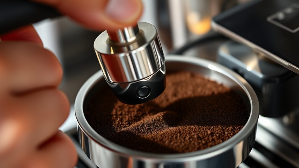 level tamping ensures even extraction