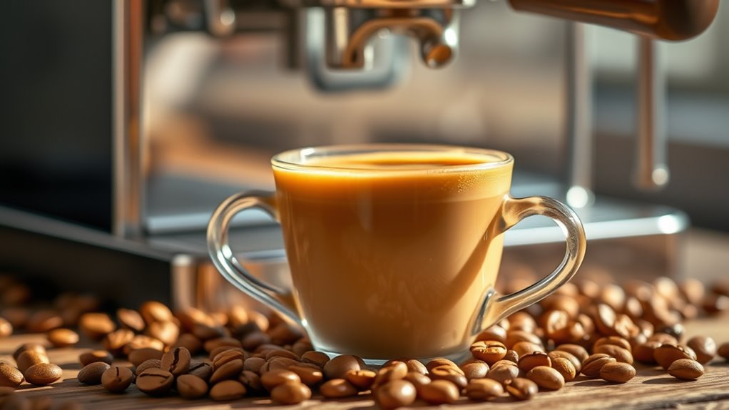 lightly roasted vibrant espresso