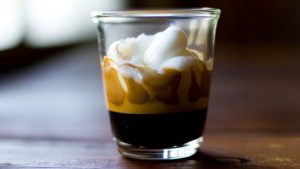 make espresso with foam