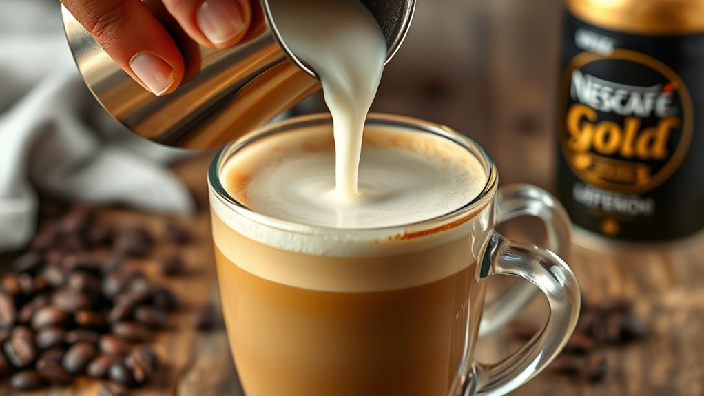 make iced latte at home