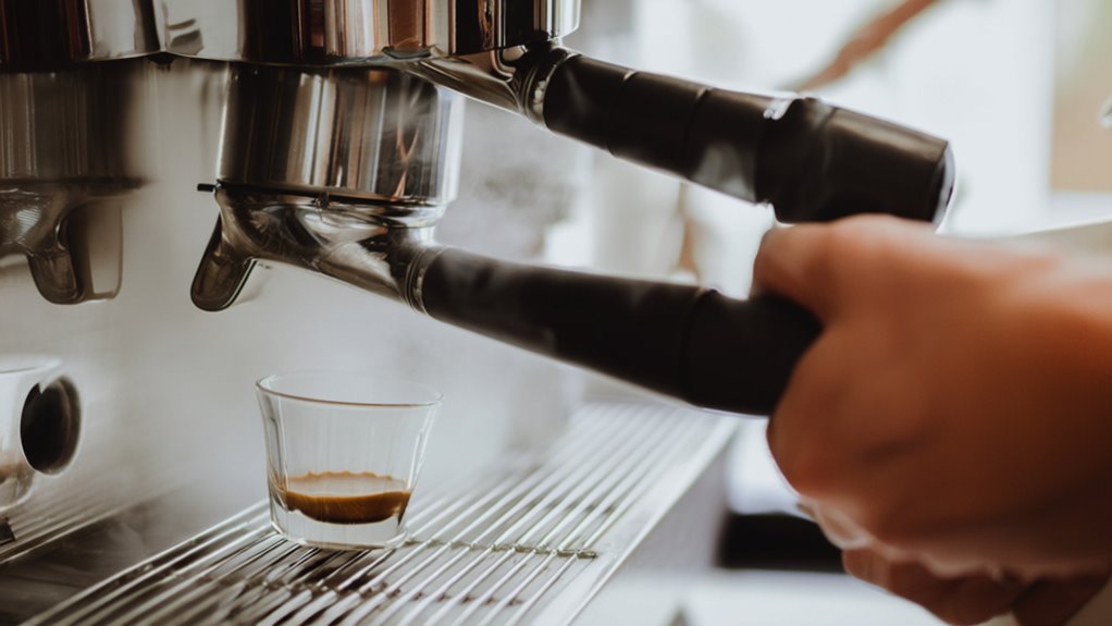 making authentic cappuccino step