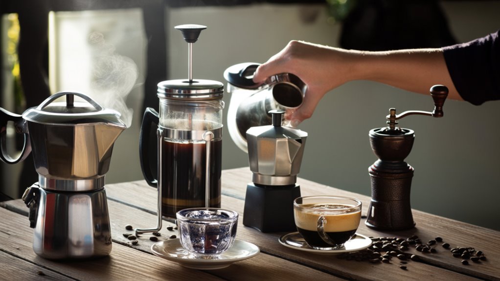 manual espresso brewing methods
