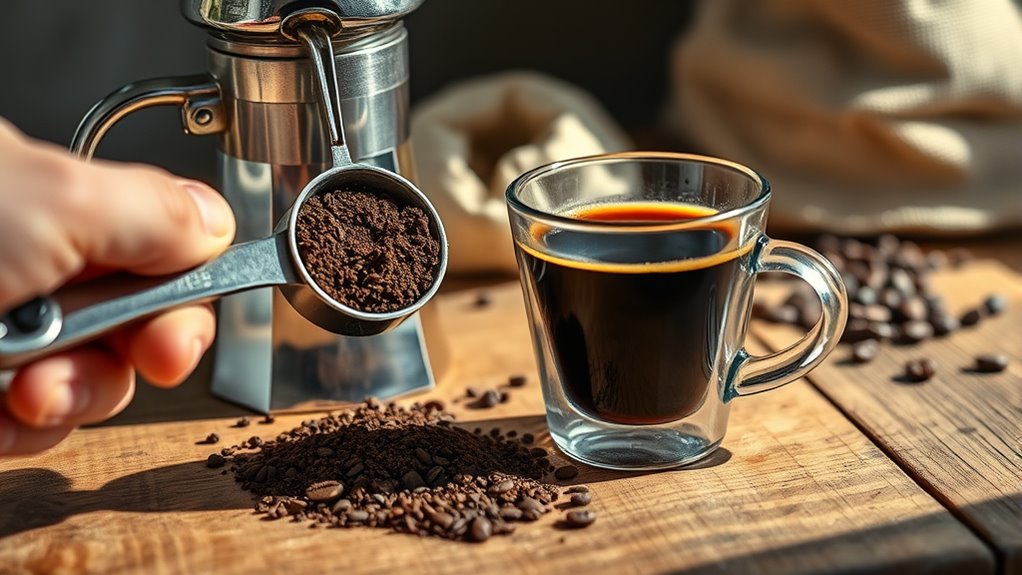 manual tools for concentrated coffee