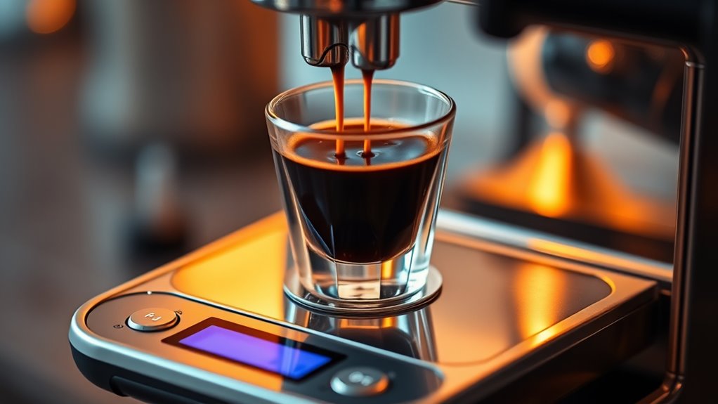 measure espresso by weight