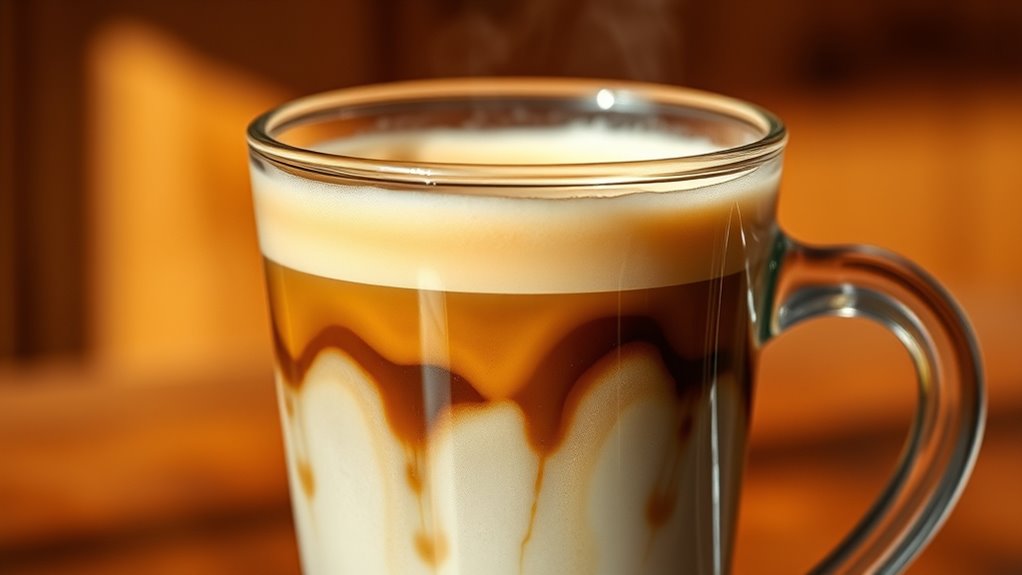 milk balances espresso flavor