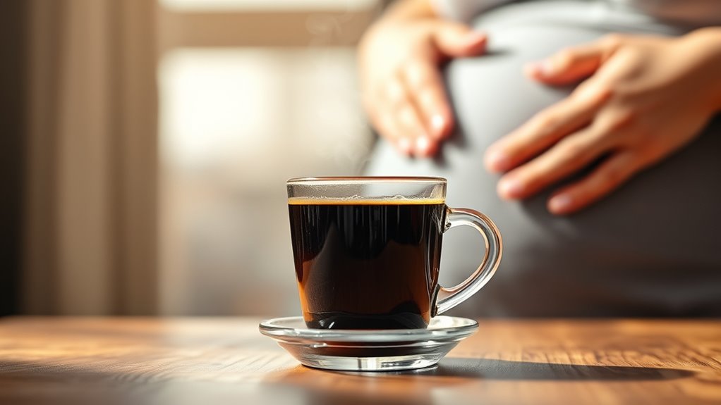 monitor caffeine intake carefully