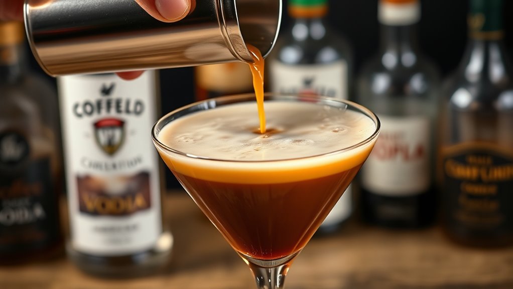 perfect espresso martini foam ratios