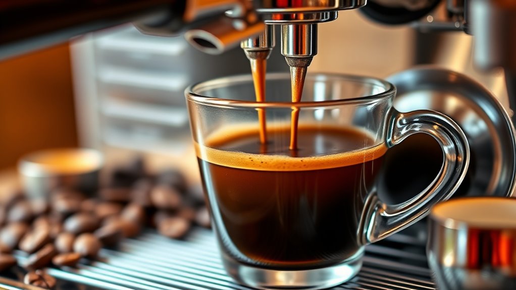 perfect espresso shot preparation