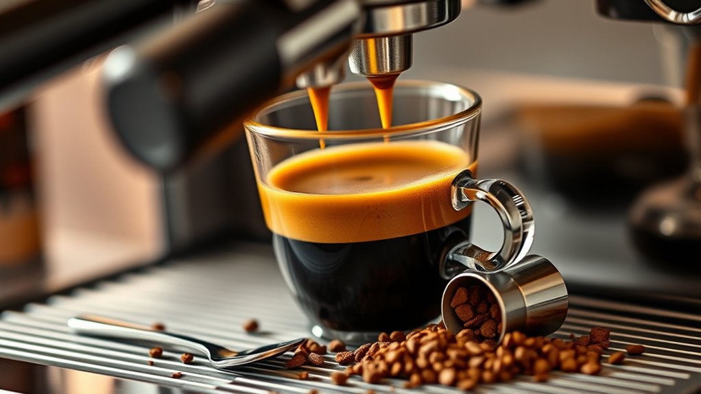 perfect espresso shot technique