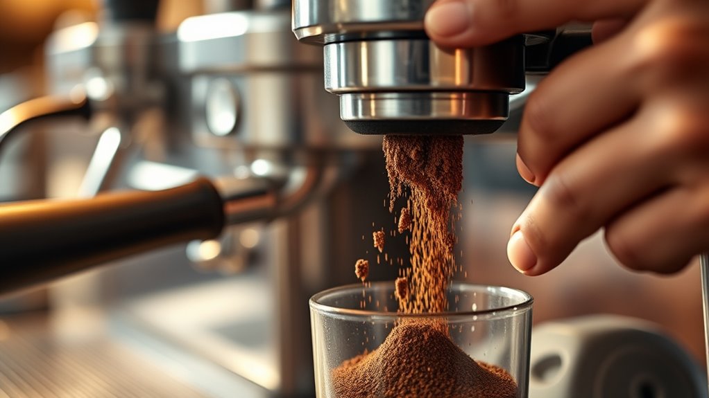perfectly grind for rich crema