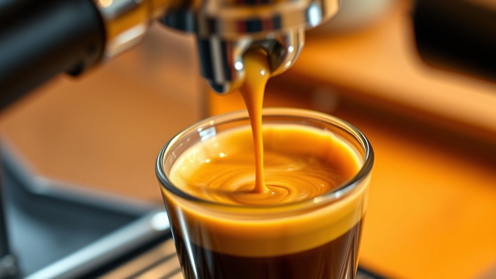 precise high pressure coffee extraction