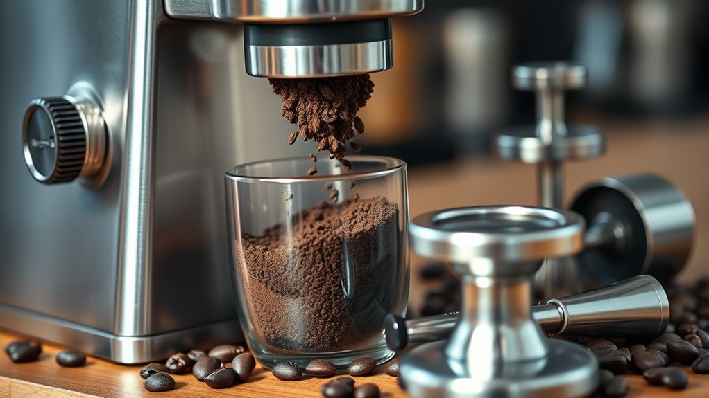 precision grinding and dosing