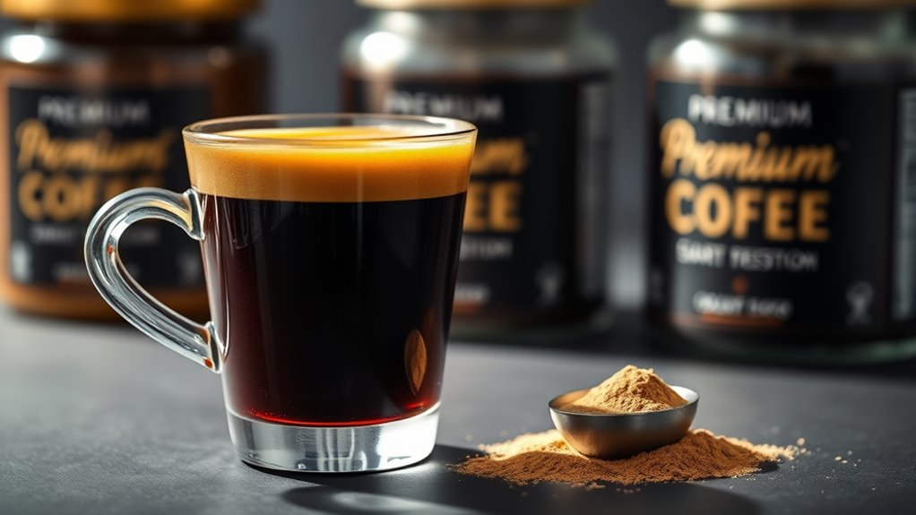 premium eco friendly instant espresso