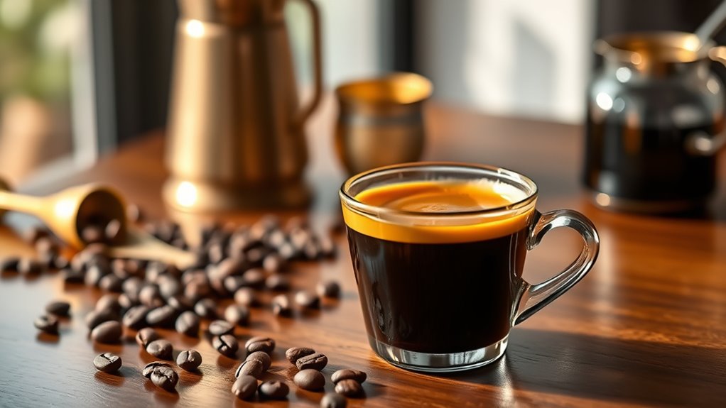 preparation influences caffeine levels