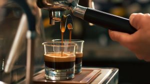prepare strong coffee shot