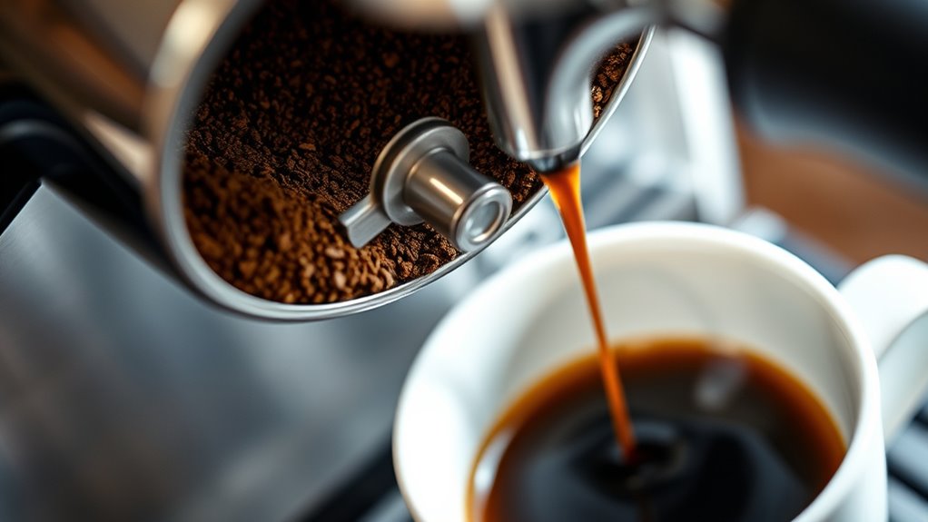 pressure grind extraction balance