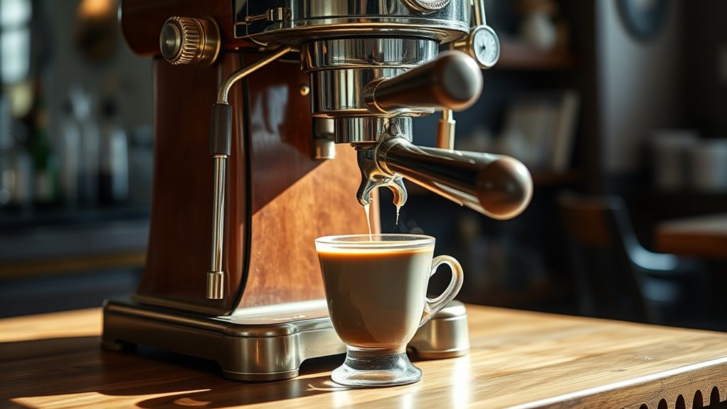 pressure improved espresso quality