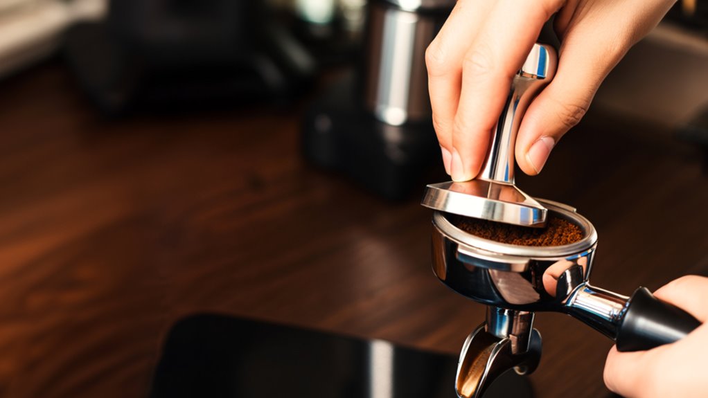 proper espresso tamping technique