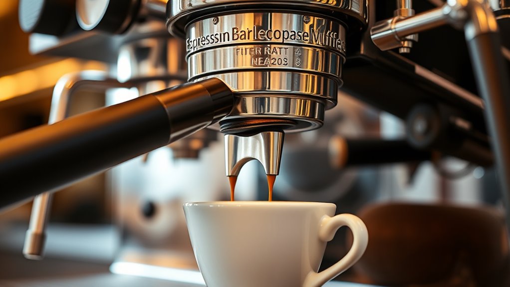 pump pressure ensures espresso quality