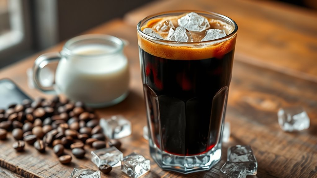 quality espresso ice milk