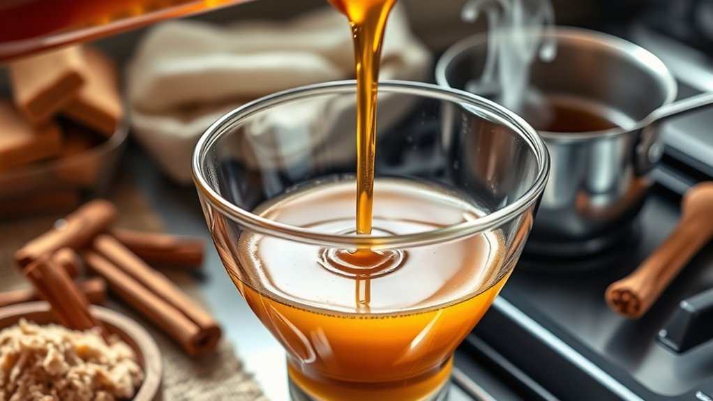 quick homemade brown syrup