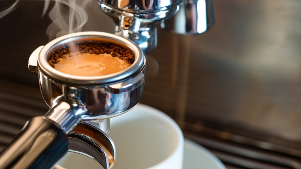 regular coffee in espresso