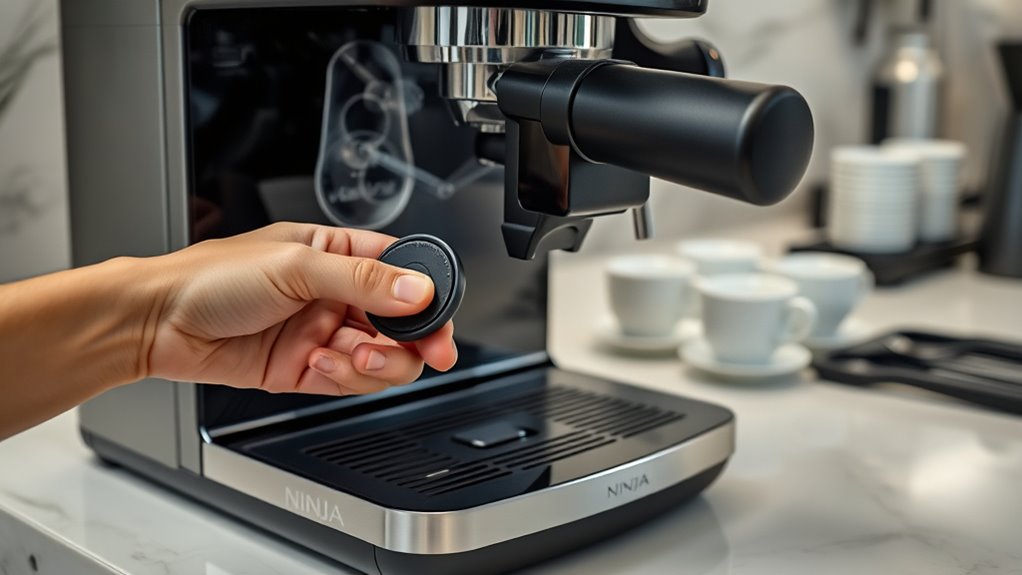 regular daily espresso cleaning