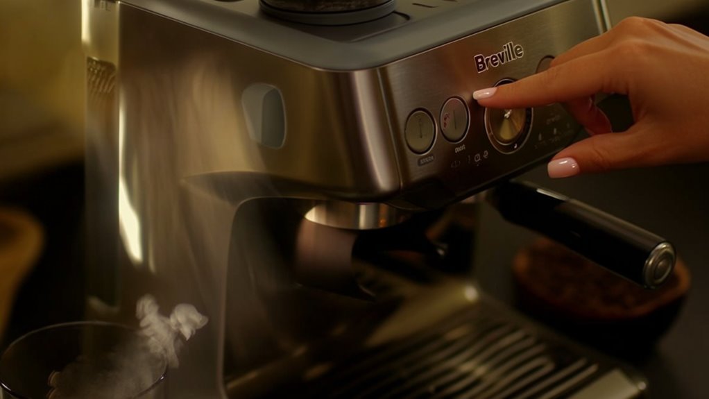reset breville espresso machine