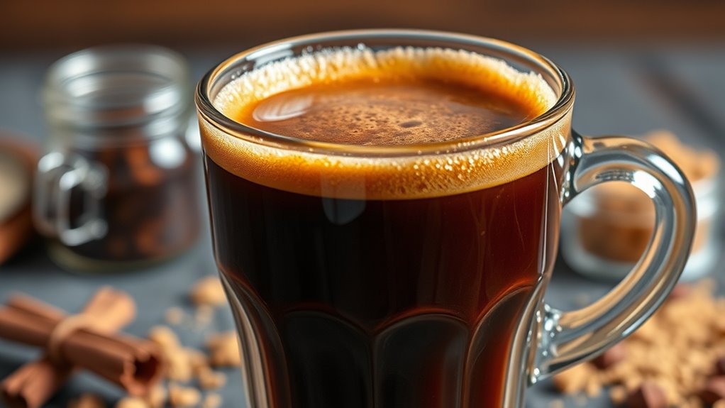 rich bold sweet spiced