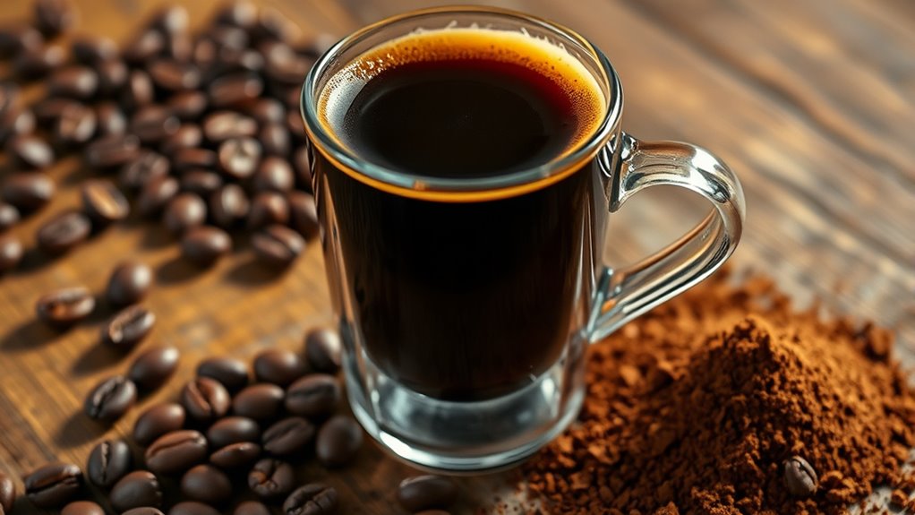 rich concentrated coffee extract