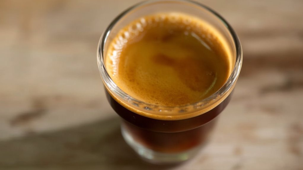 rich golden creamy crema