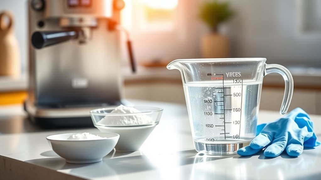 safe descaling solution preparation