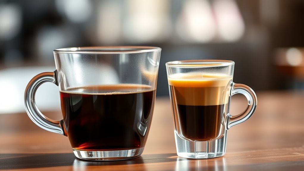 serving size determines caffeine
