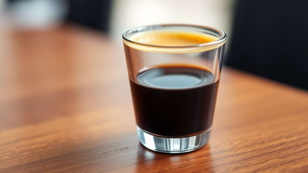 standard 30ml espresso shot