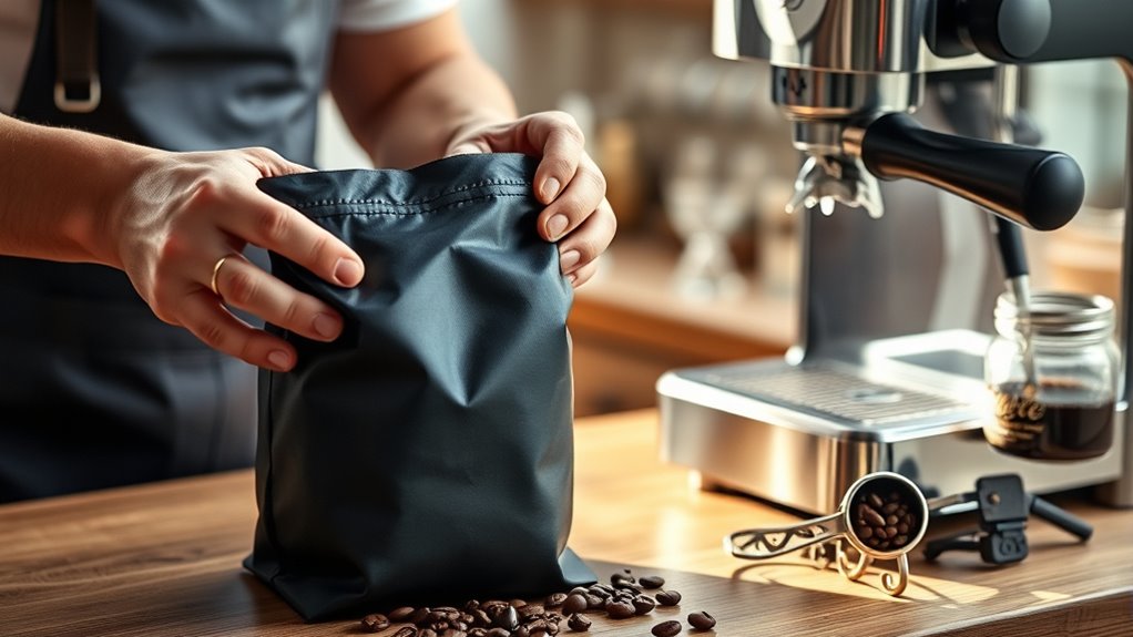 store coffee properly airtight