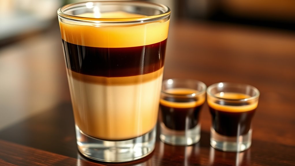 stronger balanced espresso shot