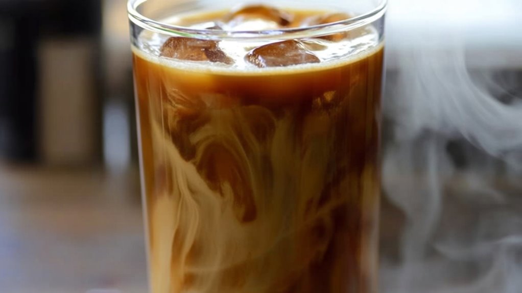 sweetened coffee beverage