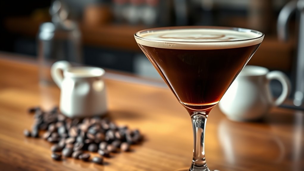 traditional dairy free espresso martini