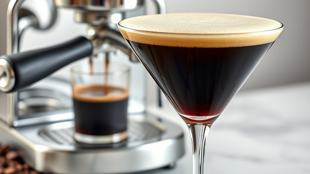 use fresh espresso for foam