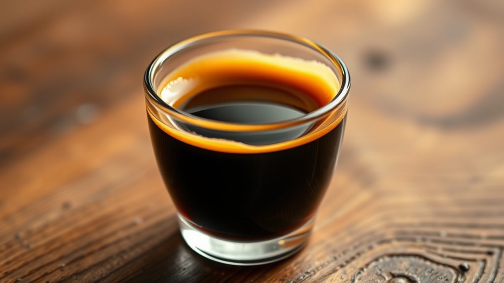 varied caffeine in espresso