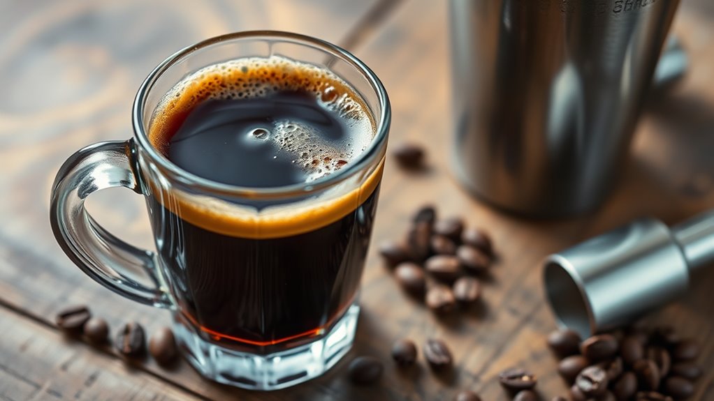 vigorous shaken caffeine boost