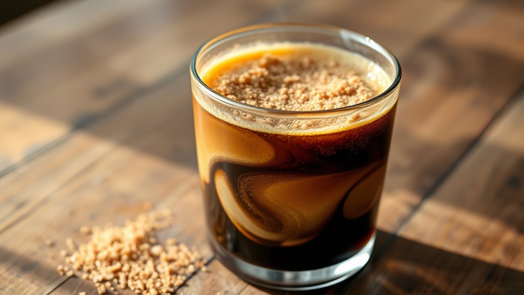 viral frothy customizable coffee