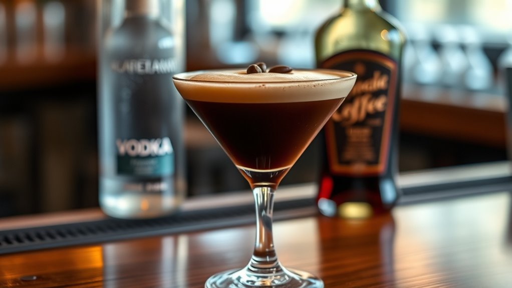 vodka enhances coffee flavor