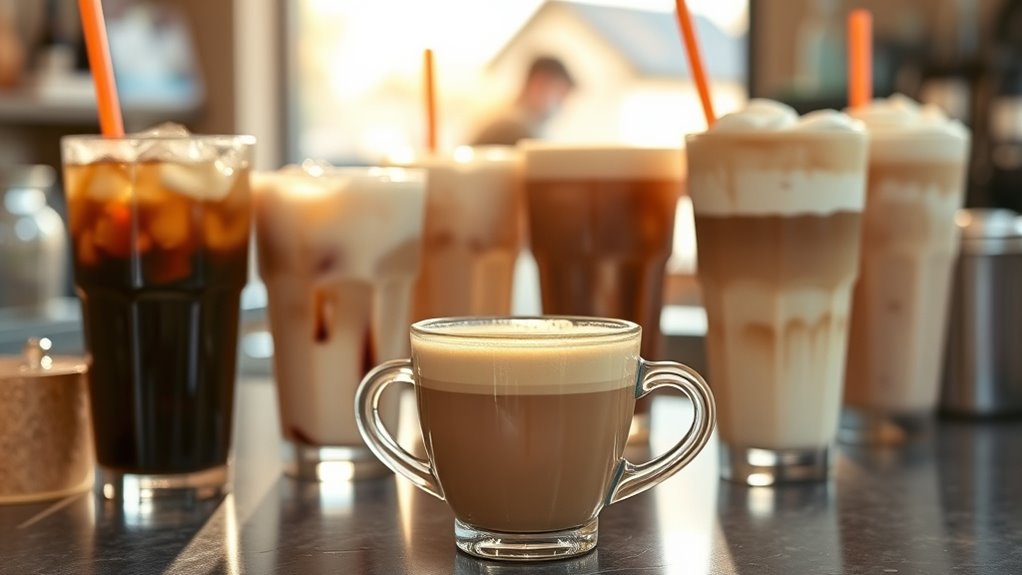decaf espresso customization options