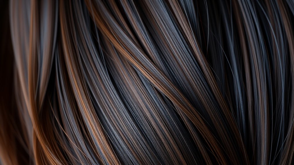 deep dark brown shade