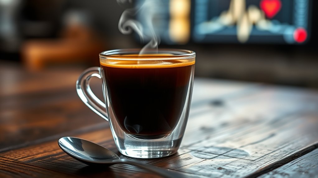 espresso s caffeine affects heart
